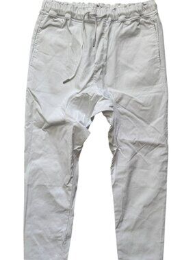 DECJUBA - D-Luxe Basics Sz 6 Australian White drop crotch with draw string pants